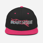 Beast Mode Embroidered Snapback Hat