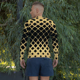 Royal Entourage Black And Gold Men's Rash Guard