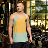 Mens Two Tone Tank Top