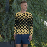 Royal Entourage Black And Gold Men's Rash Guard