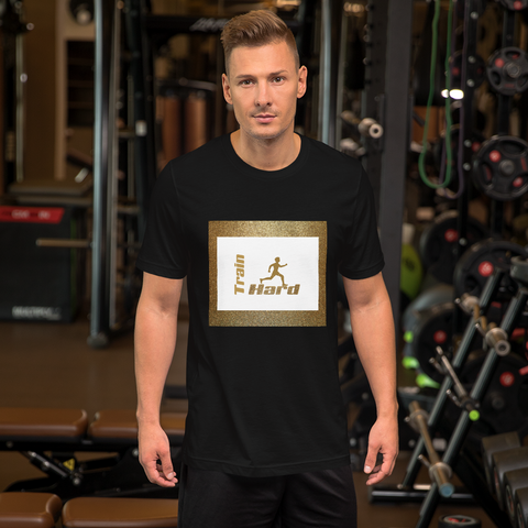 Train Hard Fitness Workout Runners Short-Sleeve T-Shirt